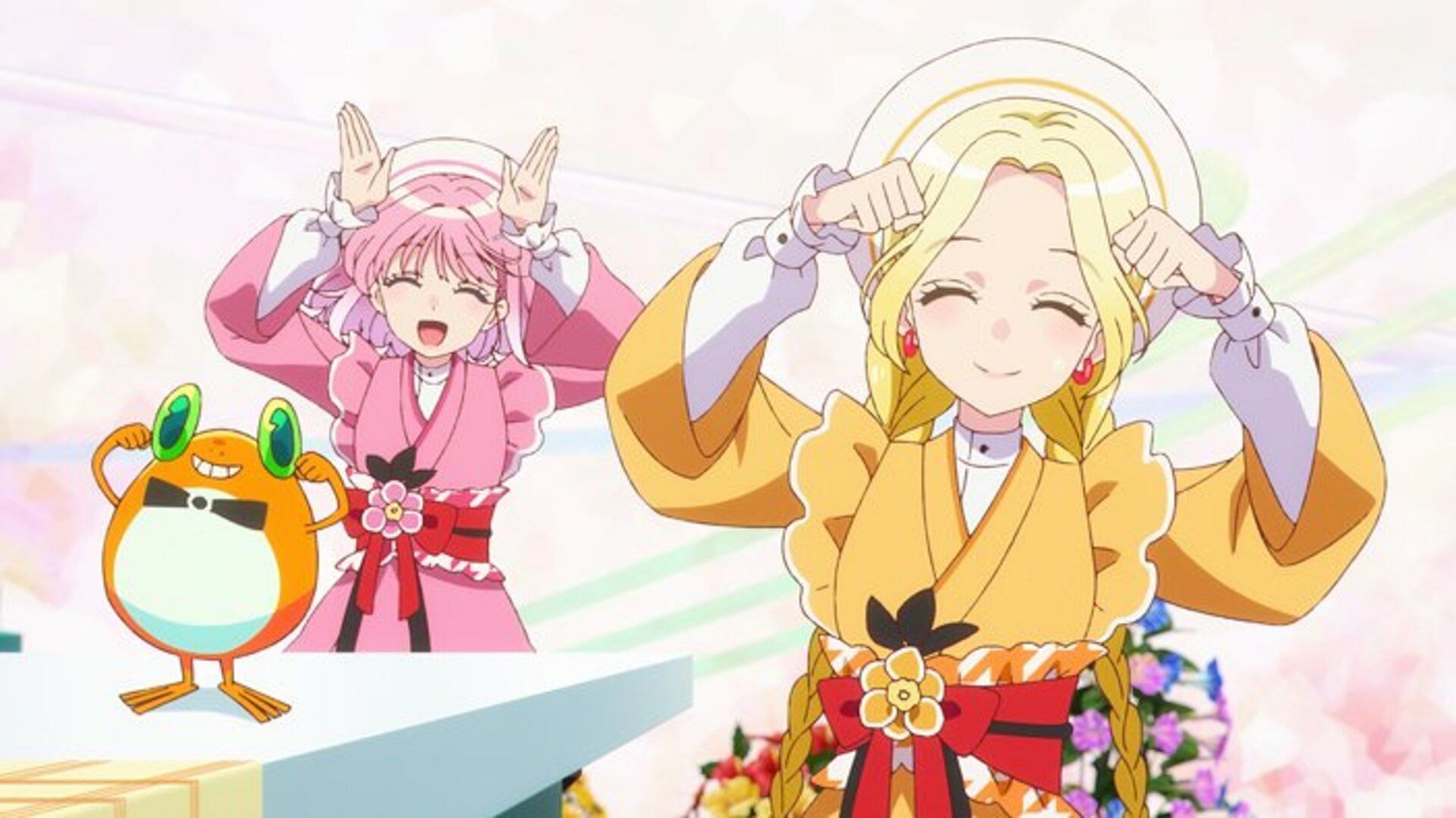 Yuina and Choco (Image via Sunrise)